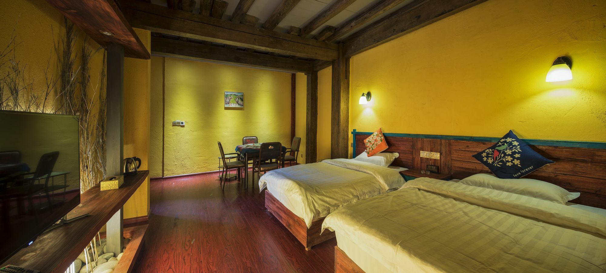 Jiumi Snow Mountain Original Art Hotel Shangri-La Exterior photo