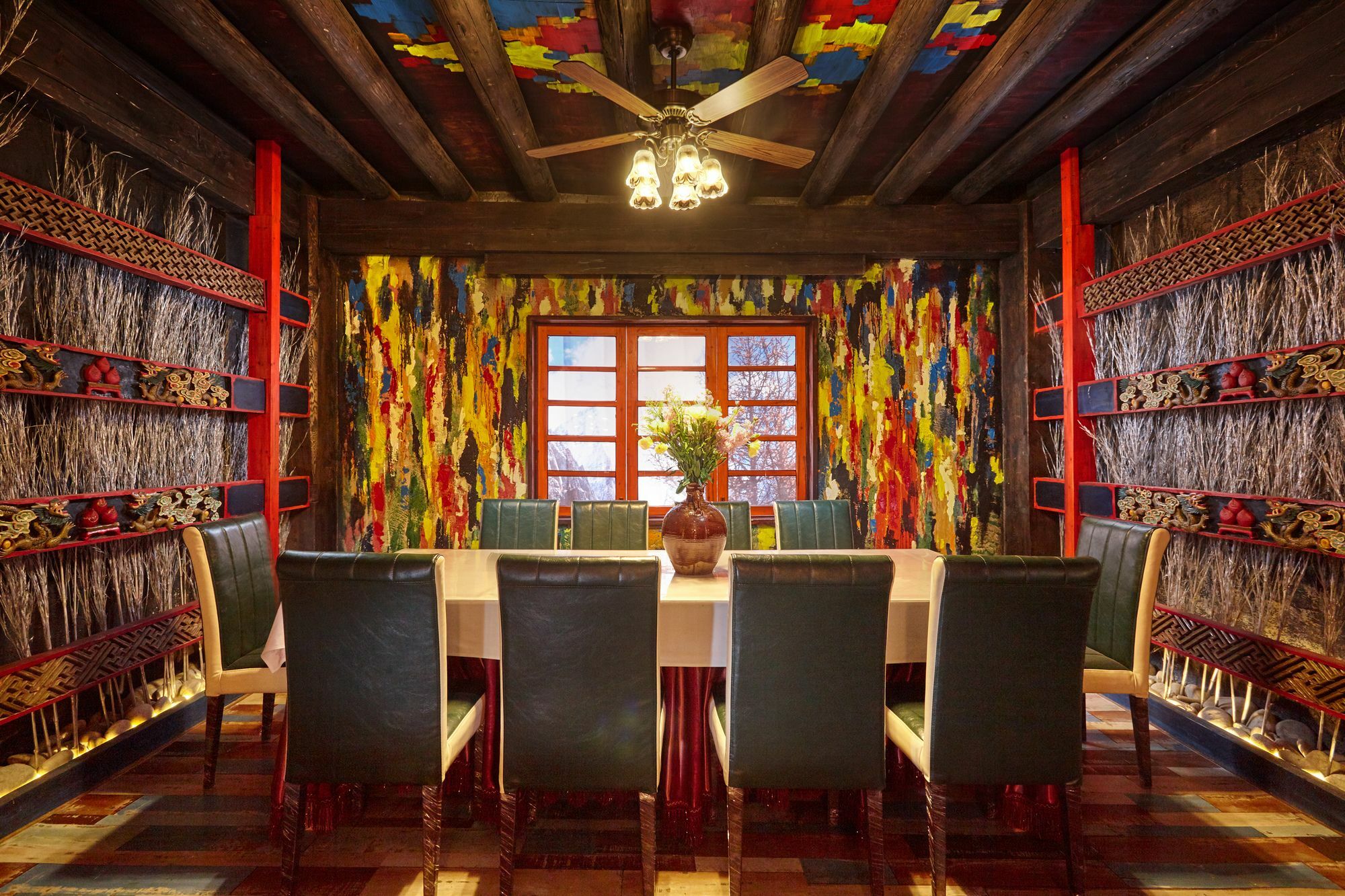 Jiumi Snow Mountain Original Art Hotel Shangri-La Exterior photo